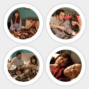 Nick and Jess Sticker Pack Sticker